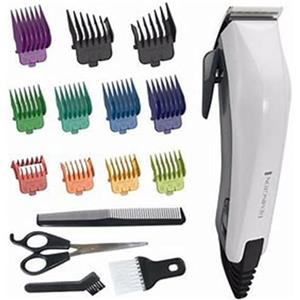 Remington Tagliacapelli, Kit Di 16 Pezzi Tra Qui 9 Pettini Diversi Colorati, Color Cut HC5035