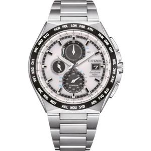 Citizen Watch AT8238-84A, argento, Bracciale