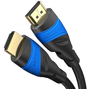 KabelDirekt - Cavo HDMI 8K & 4K - 3m - Tecnologia Flexcore tedesca | 10K, 8K@60Hz & 4K@120Hz, High Speed HDMI - per PS5, Xbox Series X/S, Switch 2, PC & Blu-ray - anti-interferenze & flessibile