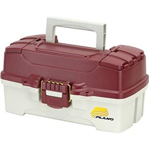 Plano One-Tray Tackle per attrezzi da pesca, portatile, cassetta degli attrezzi, piccole parti, vassoi rimovibili, articoli per la pesca, per le perline