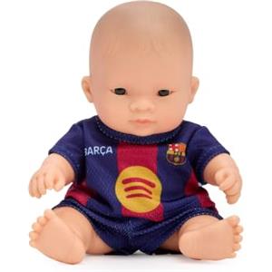 Miniland Bambolotto FC Barcelona 21 cm Pelle molto chiara n. 7 Divisa ufficiale