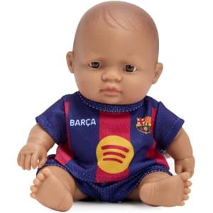 Miniland Bambolotto FC Barcelona 21 cm Pelle media n. 9 Divisa ufficiale