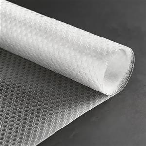 Lexuluxion Tappetino per Cassetti Cucina Trasparente 60x500cm | Rivestimento Cassetti Tappetino Non Adesivo in EVA per Cassetti, Frigorifero, Armadi, Scarpiera e Mensole