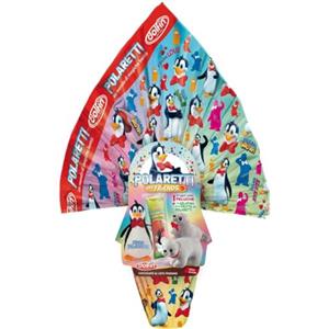 Dolfin Uovo Pasqua Con Cioccolato Finissimo al Latte Polaretti e Friends 220gr - Senza Glutine