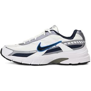 Nike Sneaker Initiator, White/Obsidian-Mtlc Cool Grey, 394055-101, 40.5 EU (7.5 US)