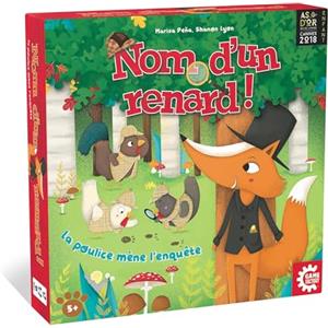Game Factory Nom d'un Renard - la poulice mène l'enquête - Jeu coopératif Enfant et Famille