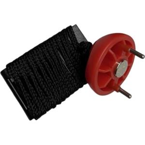 Generic Plastica per tapis roulant Chiave di sicurezza Red Stop Plastica per tapis | Forte presa magnetica, per la funzione di arresto istantaneo, design rosso ad alta visibilità, si adatta a slot rotondi