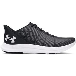 Under Armour Ua Charged Speed Swift, Scarpa da corsa Uomo, Black White White, 45.5 EU