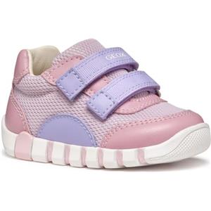 Geox B Lupidoo Girl A, Scarpe Primi Passi Bimba 0-24, Rose Lilac, 22 EU
