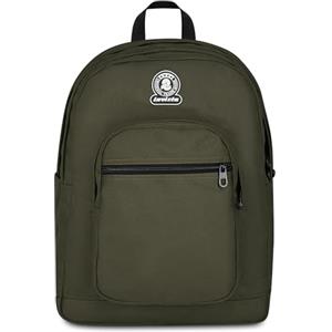 Invicta Zaino DIAL SOLID, Grigio, Tasca porta pc, Per ragazzi e ragazze, Adulti, Scuola e tempo libero