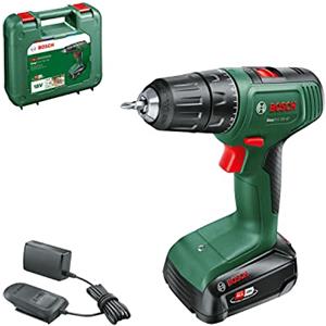 Bosch Home and Garden 06039D8004 Bosch Trapano Avvitatore EasyDrill 18V-40 (1 Batteria da 2,0 Ah, Sistema 18 Volt, in Custodia per Il Trasporto). 1/2"