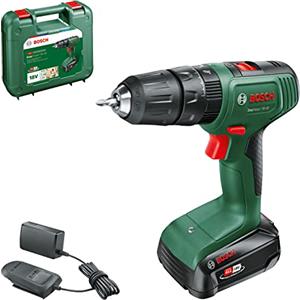 Bosch Trapano con percussione a batteria EasyImpact 18V-38 (1 batteria da 2,5 Ah; sistema 18 volt; in custodia per il trasporto)