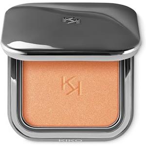 KIKO Milano Glow Fusion Powder Highlighter 04, Illuminante In Polvere Dal Risultato Modulabile, 04 Sunset Gold