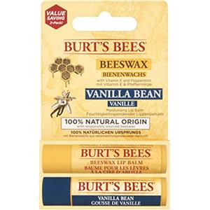 Burt's Bees Confezione di due burrocacao Burt's Bees Cera d'api e Vaniglia, 2 x 4,25 g