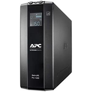 APC by Schneider Electric Back UPS PRO BR1600MI Gruppo di Continuità UPS, 1600VA, 8 Uscite IEC, Interfaccia LCD, Protezione Linea Dati da 1 GB