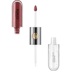 KIKO Milano Unlimited Double Touch 104, Rossetto Liquido In 2 Step, Finish Luminoso. Tenuta Fino A 12 Ore. Base Colorata No Transfer