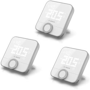 Bosch Termostato ambiente II Bosch Smart Home per il controllo di termostati per radiatori smart, set da 3 pezzi