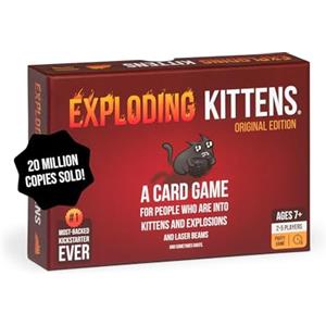 Exploding Kittens Original Edition: 2-5 Players - Ages 7+ Family Card Game