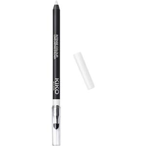 KIKO Milano Intense Colour Long Lasting Eyeliner 01 I Matita Occhi Waterproof a Lunga Durata fino a 10 Ore I Intenso e Sfumabile ad Alta Precisione