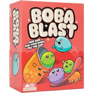 Exploding Kittens Boba Blast: By, 2-6 Players, Age 7+ Rapid Fire Game