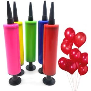 Generisch Pompa portatile per palloncini | Palline gonfiabili ergonomiche, per feste, matrimoni, casa, piscina, yoga, viaggi, esterni e interni, versatile, allenamento