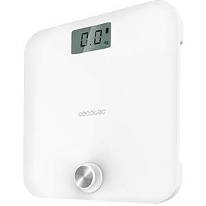 Cecotec Bilancia Surface Precision EcoPower 10000. Pulsante, superficie in vetro temperato ad alta sicurezza, sensori di precisione