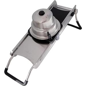 DE BUYER 2012.41 - Mandolina Revolution Master in Acciaio Inox, Nera, 39 x 19 x 13 cm