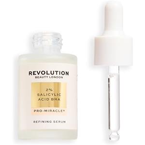 Revolution Beauty London Revolution Pro Miracle 2% SA BHA Blemish Serum, siero anti-imperfezioni con acido salicilico, controlla il sebo, aiuta a ridurre punti neri e imperfezioni, 30ml