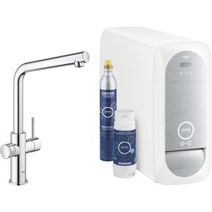 Grohe Blue Home Miscelatore Lavello con Sistema di Refrigerazione, Wi-Fi & Bluetooth, Cromo 31454001