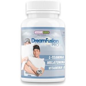 Healthy Fusion DreamFusion Pro | Melatonina + L-Teanina + Valeriana + Passiflora + Camomilla + Triptofano | 60 capsule