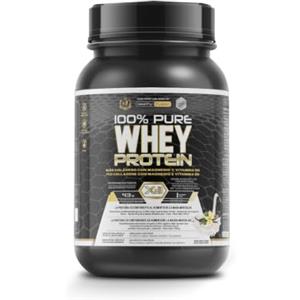 Healthy Fusion Whey Protein | Proteina Whey pura con Collagene e Magnesio | Migliora i tuoi allenamenti | Protegge e aumenta la massa muscolare | 1000g di proteina (Vaniglia)