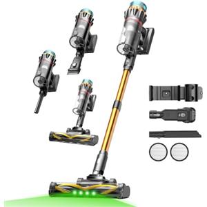 Vexilar V14Pro Aspirapolvere Senza Fili 60000Pa/ 60Min, Aspirapolvere Lavapavimenti Potente Scopa Elettrica Senza Fili Ultraleggero,Antigroviglio,Aspirapolvere Senza Sacco