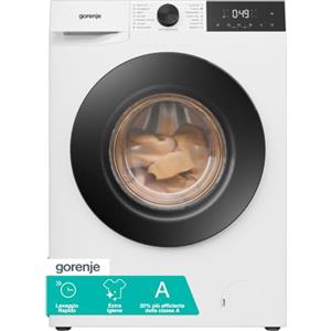 Gorenje WG2P94A22/IT Lavatrice Carica Frontale 9 kg, Vapore, 15 Programmi, Motore Inverter, Programma Rapido 15', JetAssist, Classe A-20%, Bianco