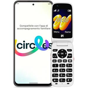 SPC WILD STAR - Cellulare bambini con GPS, SOS e senza Internet, bianco