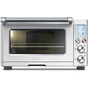 Sage The Smart Oven Pro, Forno, Griligia, Acciaio Inox Spazzolato | Forno 2400W, 10 Funzioni, 5 Elementi al Quarzo Element iQ, Convezione -30%; Cottura Lenta 10h e Luce Interna