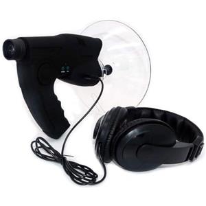 MFRELMNZG Microfono parabolico monoculare, kit di ascolto con piatto parabolico, telescopio monoculare for ascolto di uccelli 8 x 20 mm, for dispositivo di ascolto a lungo raggio su amplificatore