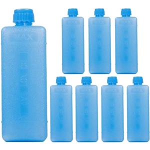 Streysisl Cooler Ice Pack - Scatole refrigeranti riutilizzabili in cristallo, a lunga | Scatole riutilizzabili in cristallo di ghiaccio per refrigeratori, borse per il pranzo e frigoriferi portatili. Effetto