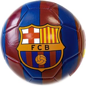 FC Barcelona Pallone da Calcio Misura 2 Mini Bordeaux e Blu | Palla da calcio ufficiale in PVC resistente, idea regalo per piccoli tifosi blaugrana.