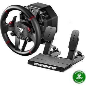 Thrustmaster T598 Volante Direct Axial Drive e Pedaliera - XBOX e PC | Base volanti force feedback da 5 Nm per piloti esperti, volante sostituibile, pedaliera a 2 pedali, selettore multifunzione
