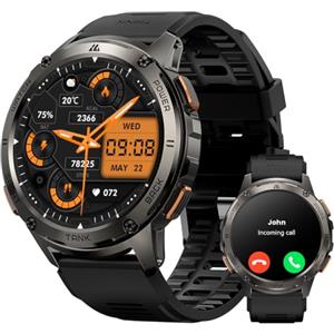 KOSPET TANK T3 Smartwatch，Impermeabile 5ATM & IP69K, Batteria Extra Large