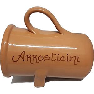 Resszo VULCANIA BROCCA Porta ARROSTICINI TIPICA ABRUZZESE cm 21 di Altezza Made in ItalyF
