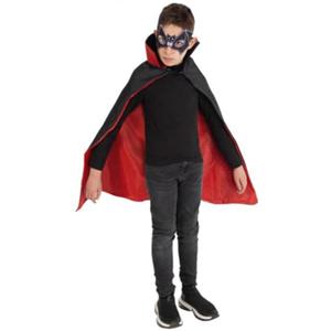 Rubie's Rubies Set Superheroe Vampiro, mantello e maschera, ufficiale halloween, carnevale e compleanno