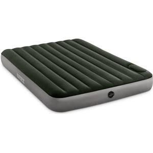 Intex Dura-Beam Standard Series Downy Materasso gonfiabile con pompa a pedale integrata, Queen