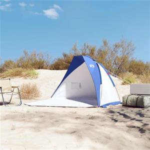 KTHLBRH Tenda da Spiaggia Grigia 268x223x125 cm in Poliestere 185T