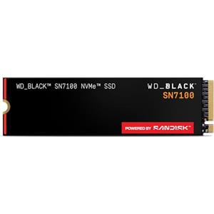SanDisk WD_BLACK SN7100 NVMe SSD 2TB (Fino a 7.250MB/s / 6900MB/s lettura/scrittura, M.2 2280, PCIe Gen4, Next Gen TLC 3D NAND, Progettata per i laptop i, dispositivi portatili da gaming) POWERED BY SANDISK