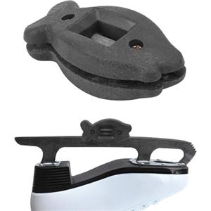TevzaTechix Levigatrice da ghiaccio forte, lama per affilare, affilatrice manuale per hockey su ghiaccio