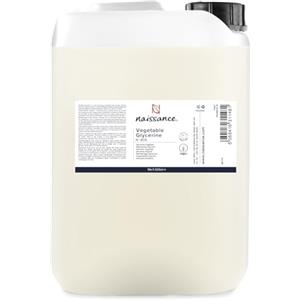 Naissance Glicerina Vegetale (Glicerolo) Liquida - 5L - Pura, Naturale, Trasparente, Grado Farmaceutico, Kosher, Vegan - Per Uso Industriale Cosmetico Viso Corpo Capelli Crema Mani Sapone