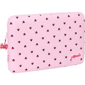 safta MINNIE MOUSE NAIVE - Custodia per laptop da 15,6 pollici, zaino ideale per bambini di diverse età, confortevole e versatile, qualità e resistenza, 39,5 x 3,5 x 27,5 cm, rosa chiaro, M, Casual