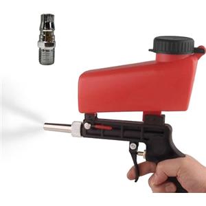 Generic Sabbiatrici ad Alta Pistola Sabbiatrice Manuale | Macchina per Sabbiatura Domestica per Industria Automotive Lavorazione Metalli Falegnameria Officina Casa Garage