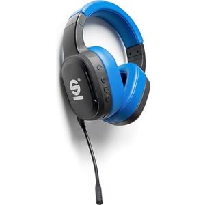 Celly, Cuffie Wireless Race Linea Sparco, Cuffie Bluetooth Over Ear, Ideali per Gaming, con Archetto Regolabile, Controllo da Remoto, Luci LED Rainbow con Effetti Dinamici